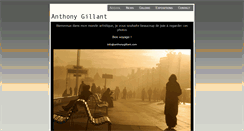 Desktop Screenshot of anthonygillant.com